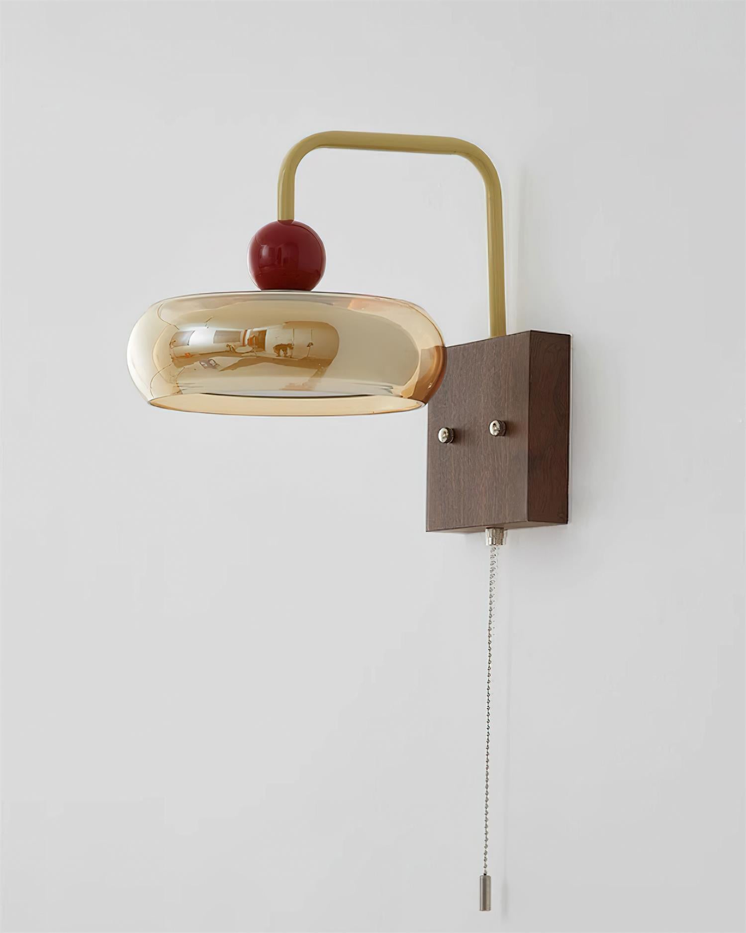 Eplio Retro Metal & Glass Wall Lamp - Letslighting