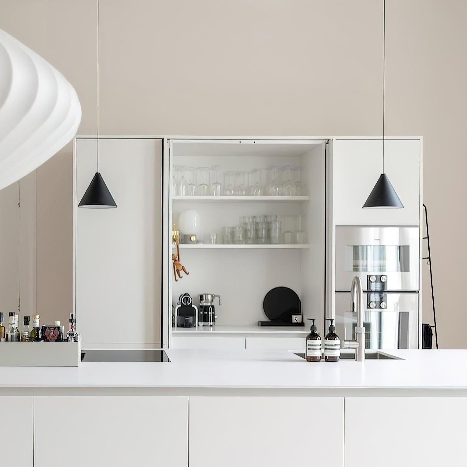 Pendelleuchte Schwarz Kegelschirm Industrial-Letslighting