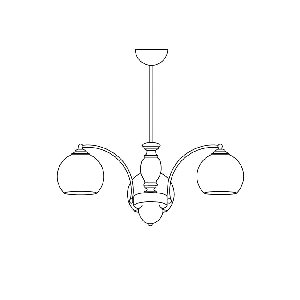 Kronleuchter Glas Schirme Metall Rahmen Holz Akzente Mid-Century Ruhig-Letslighting