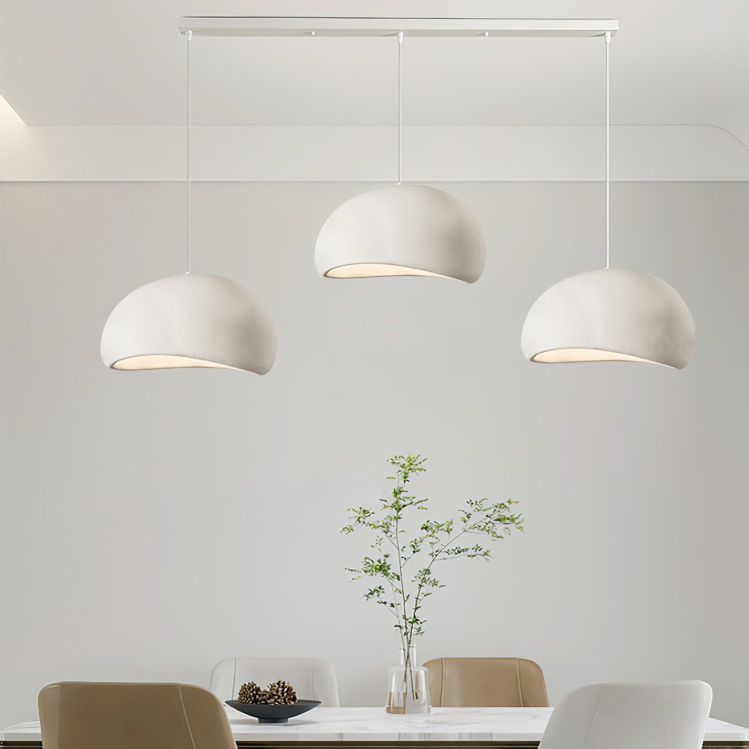 Lustra Kronleuchter Rau Kombination Wabi-Sabi-Letslighting
