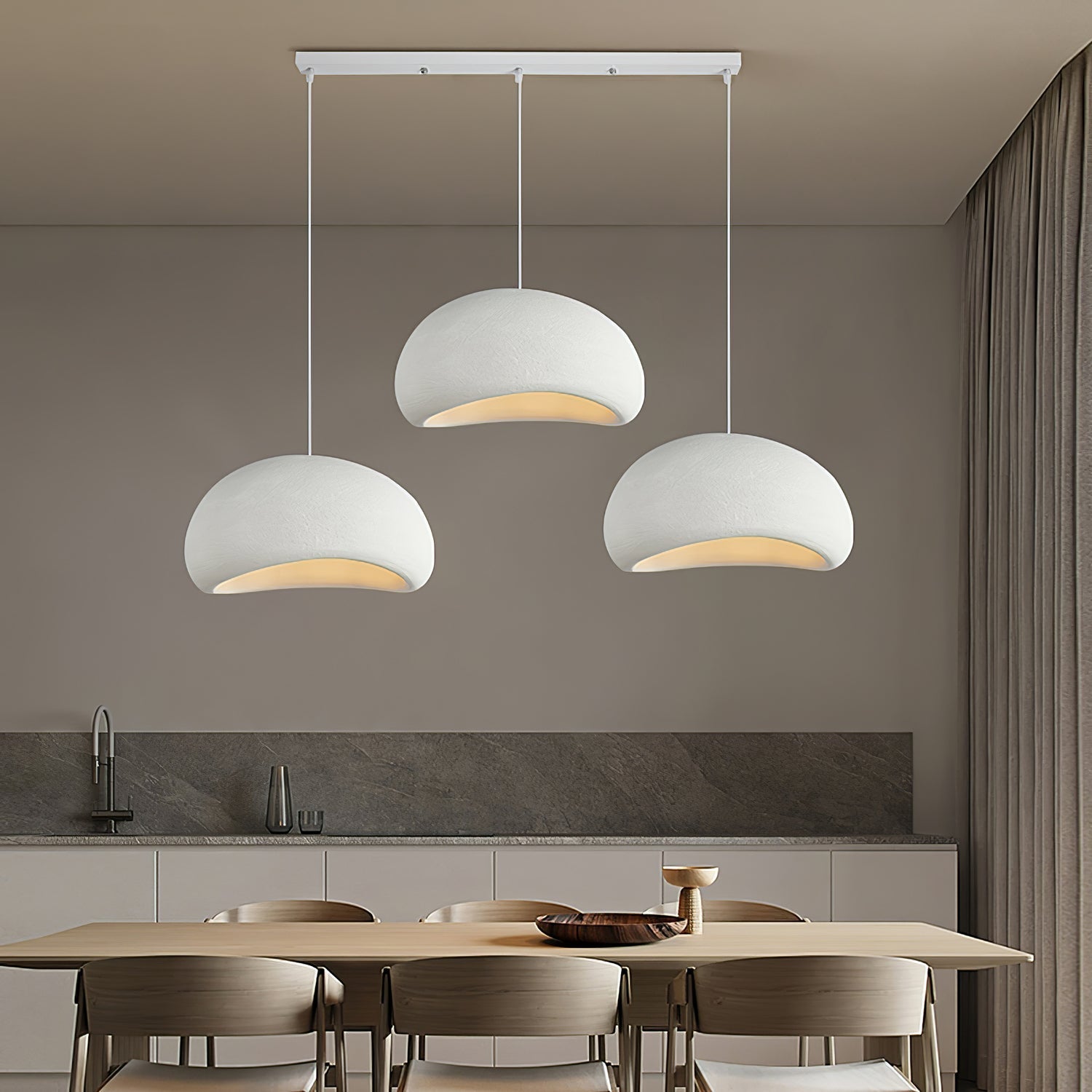 Lustra Kronleuchter Rau Kombination Wabi-Sabi-Letslighting