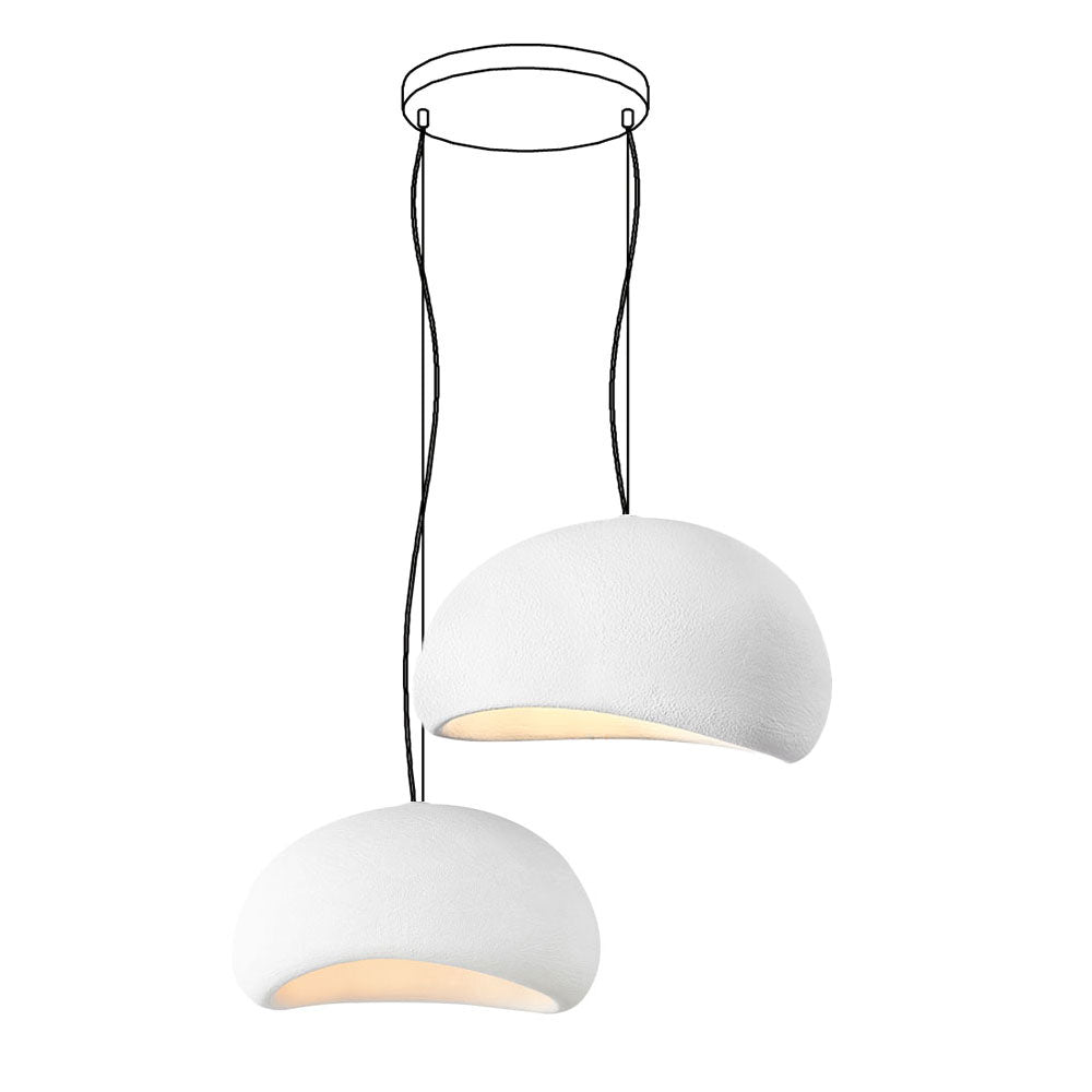 Lustra Kronleuchter Rau Kombination Wabi-Sabi-Letslighting