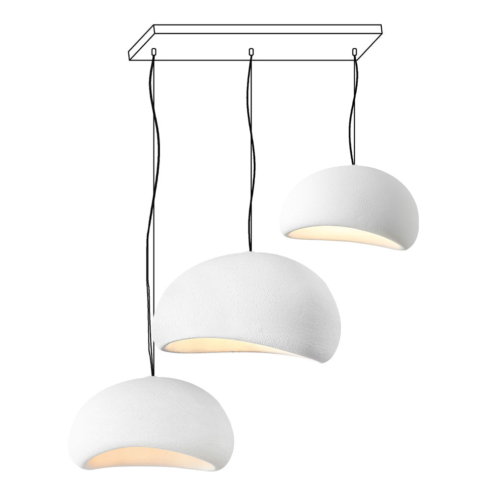 Lustra Kronleuchter Rau Kombination Wabi-Sabi-Letslighting