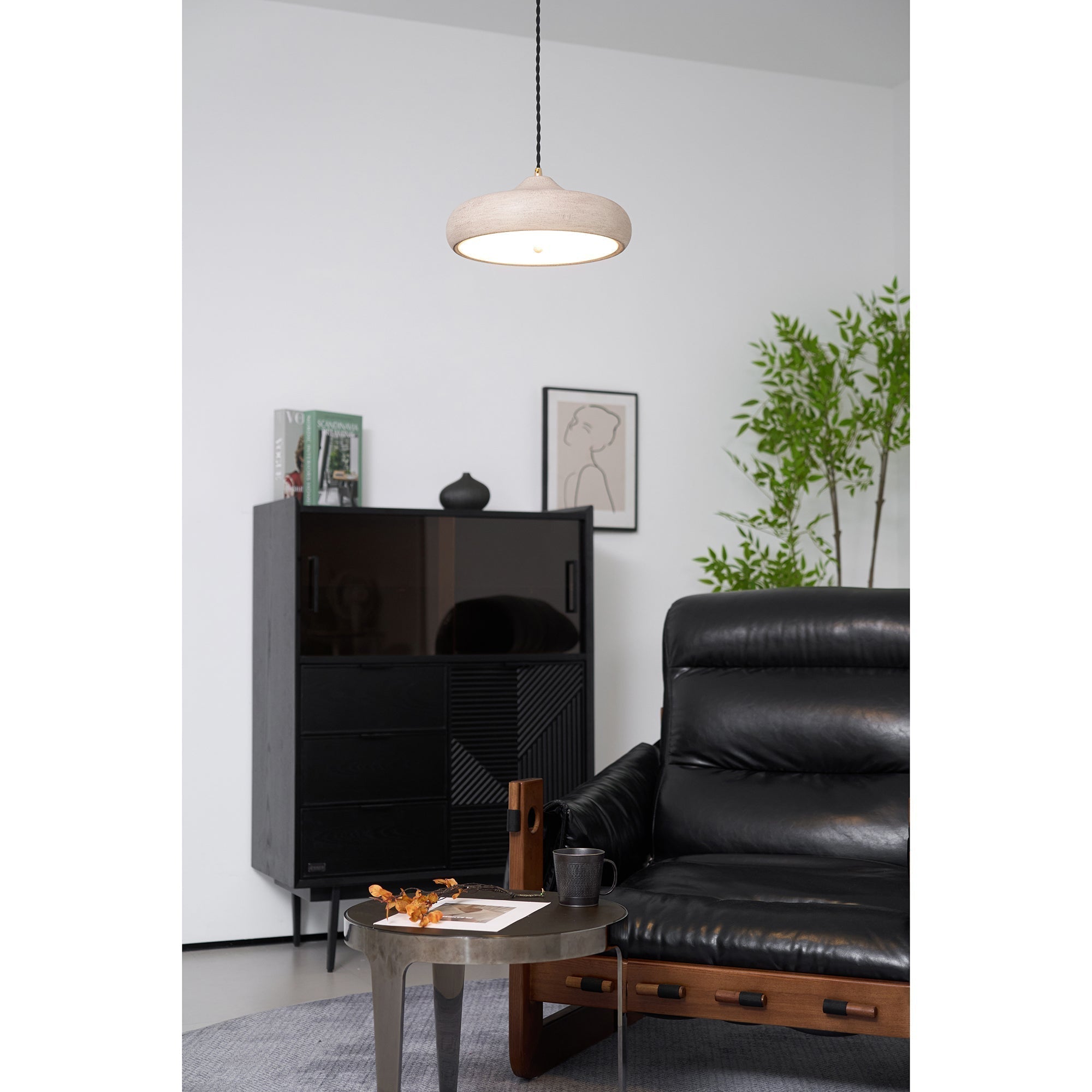 Etalyra Schwarz Pendelleuchte-Letslighting