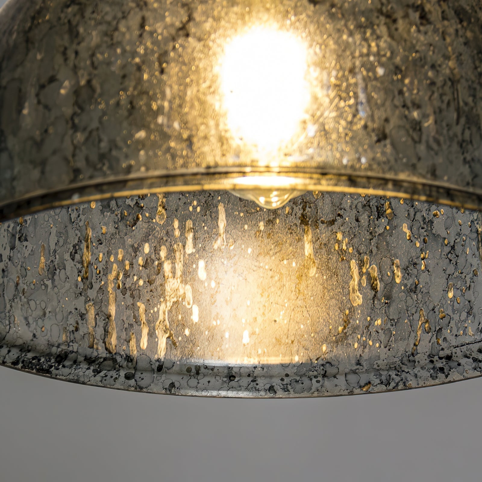 Ilvenel Vintage Industrial Holz Glas Pendelleuchte-Letslighting