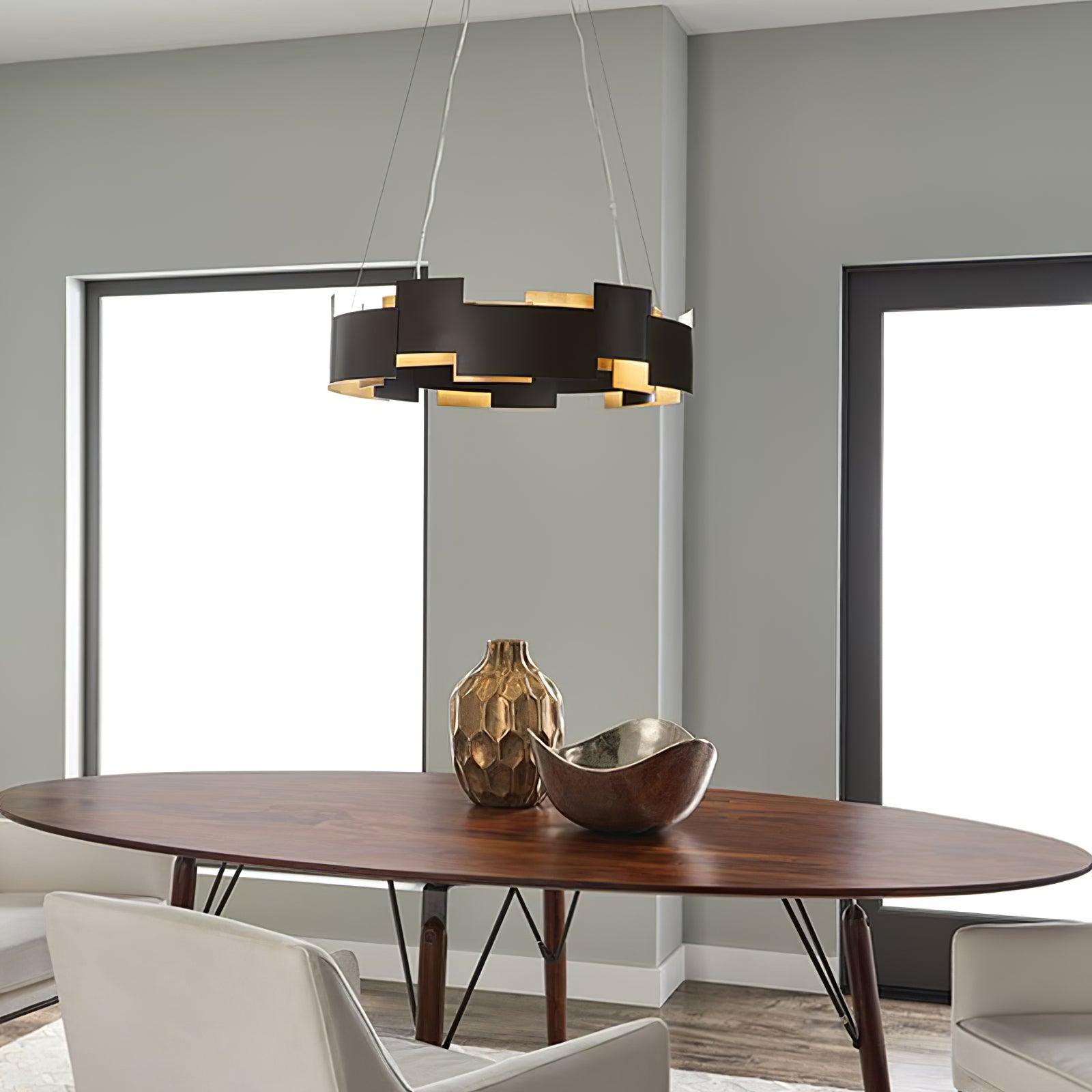 Lustra Kronleuchter Kichler Oval Energieeffiziente LED-Module-Letslighting