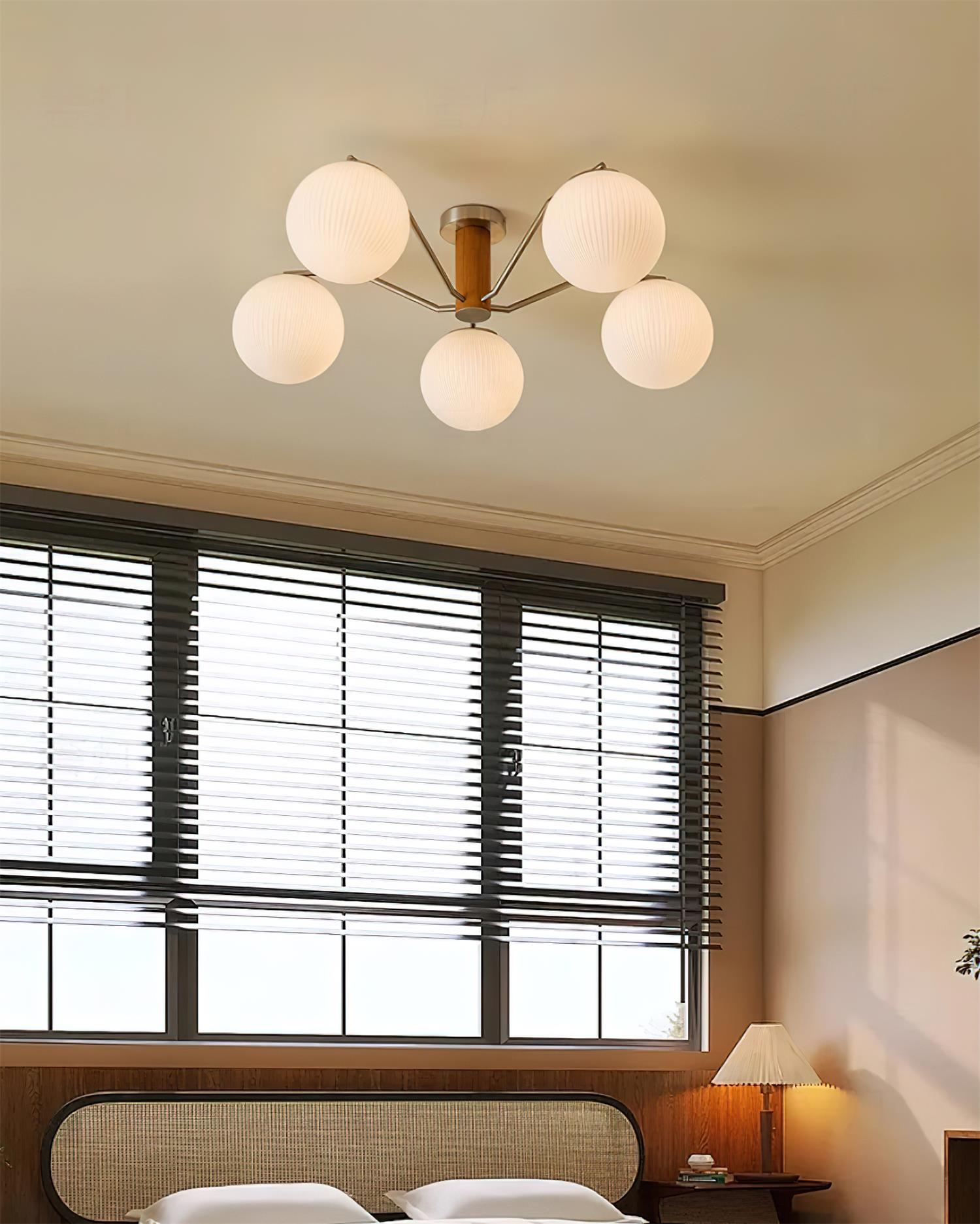 Deckenleuchte LED Glühbirne Globus Einbau Wohnzimmer-Letslighting