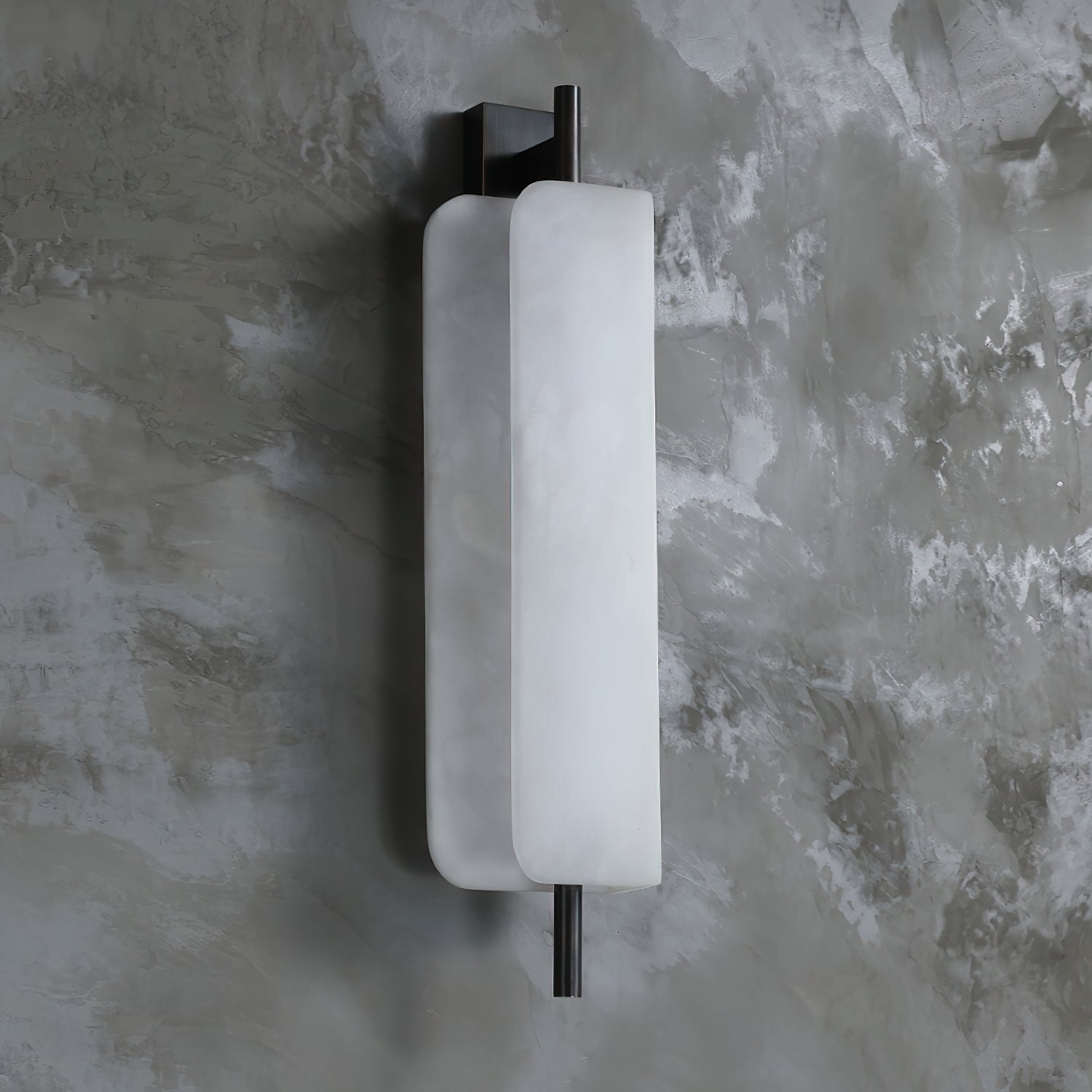 Cenore Modern Minimalist White Alabaster Wall Lamp - Letslighting