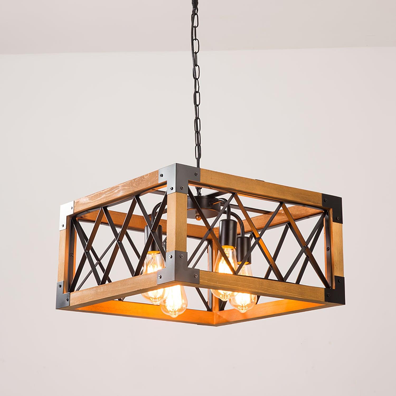 Grid Kücheninsel Rechteckige Kronleuchter-Letslighting