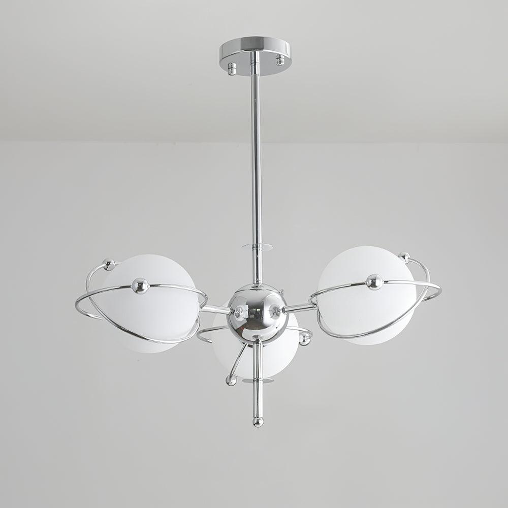 Zomarion Hochwertiger Nordischer Kunstglas-Kronleuchter-Letslighting