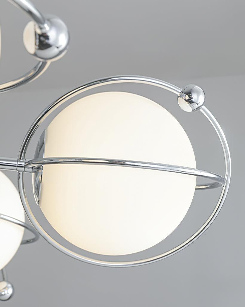 Zomarion Hochwertiger Nordischer Kunstglas-Kronleuchter-Letslighting