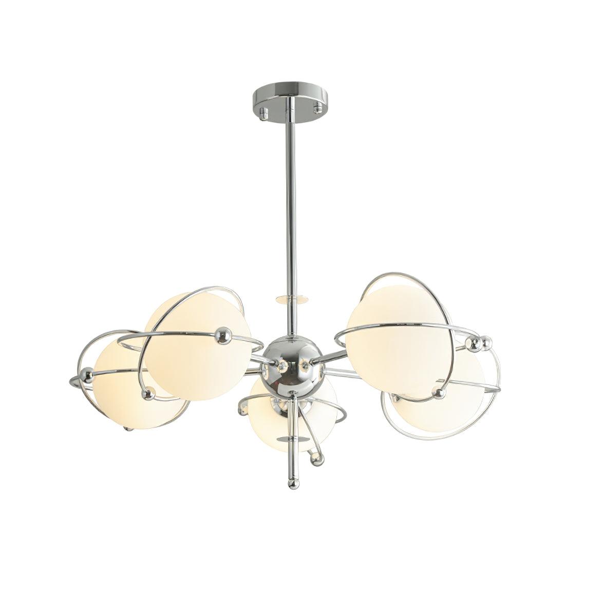 Zomarion Hochwertiger Nordischer Kunstglas-Kronleuchter-Letslighting