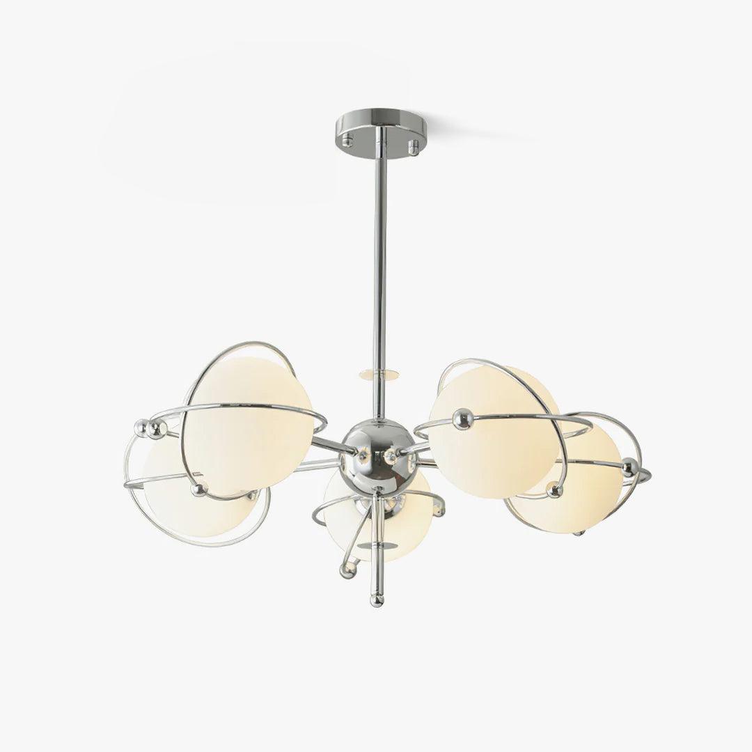 Zomarion Hochwertiger Nordischer Kunstglas-Kronleuchter-Letslighting