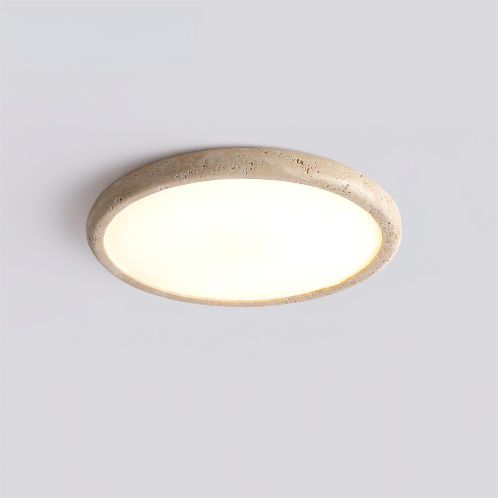 Lunaro Travertine Ceiling Light - Letslighting