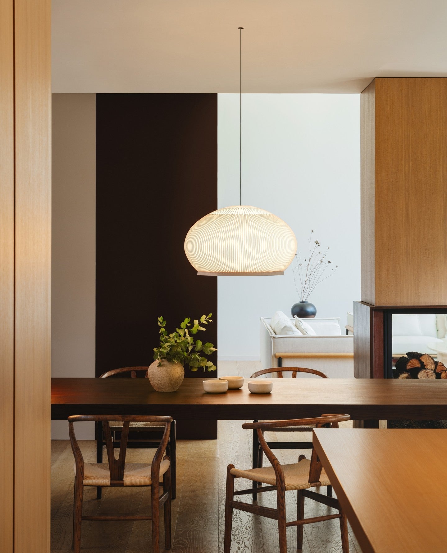 Blythe Minimalistisch Stoff Pendelleuchte Leuchte-Letslighting