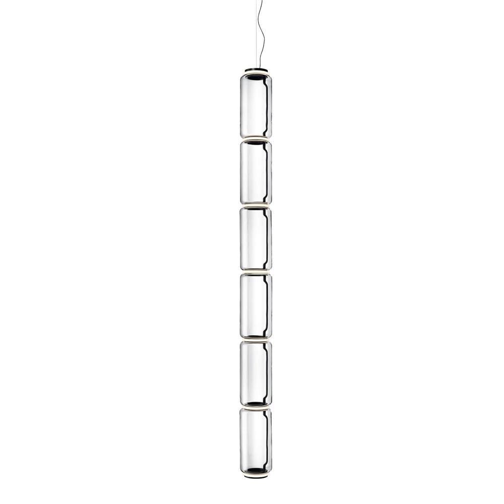 Virelo Stacked Glass Cylinder Pendant Light - Letslighting