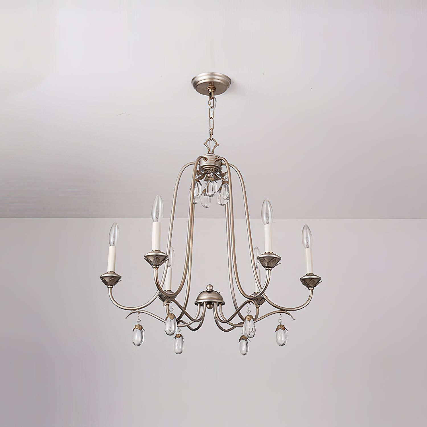Ocara Vintage Luxus Messing Kristall Kronleuchter-Letslighting