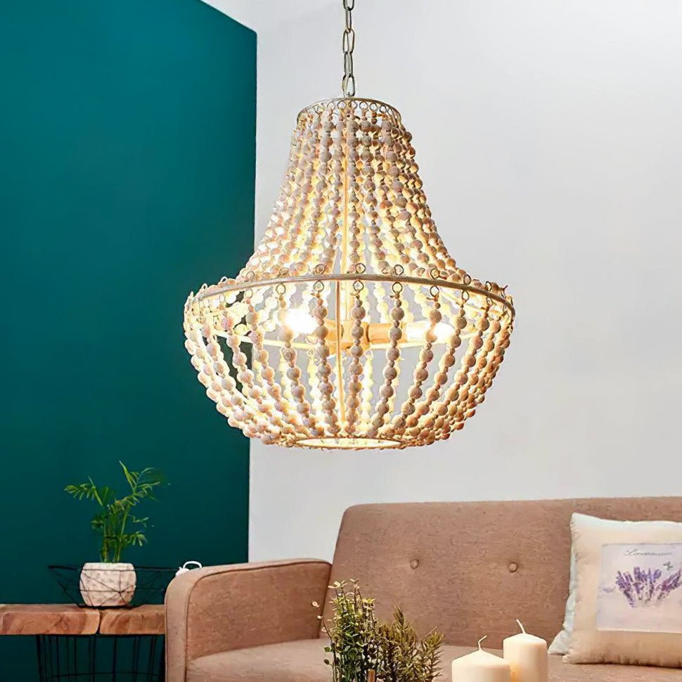 Lustra Kronleuchter Holz Bio Relaxed-Letslighting
