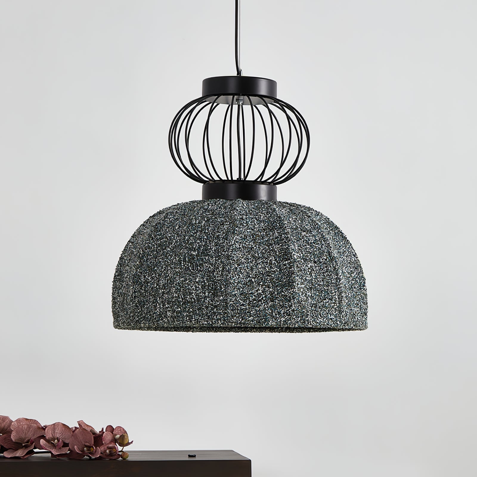 Forge Industrielle Stoff-Pendelleuchte-Letslighting