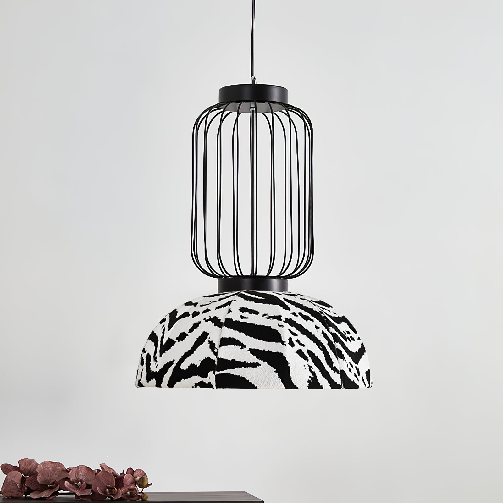 Forge Industrielle Stoff-Pendelleuchte-Letslighting