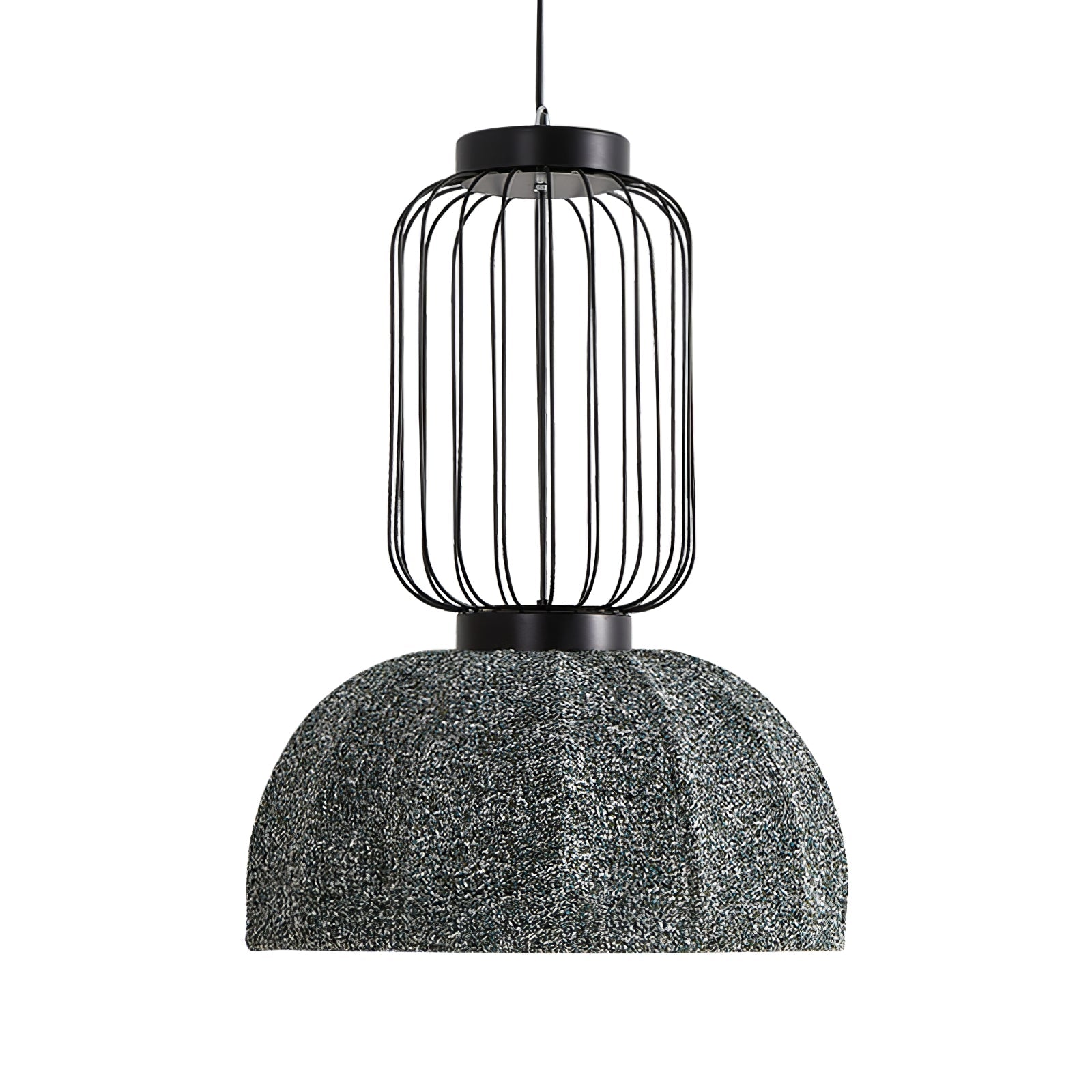 Forge Industrielle Stoff-Pendelleuchte-Letslighting