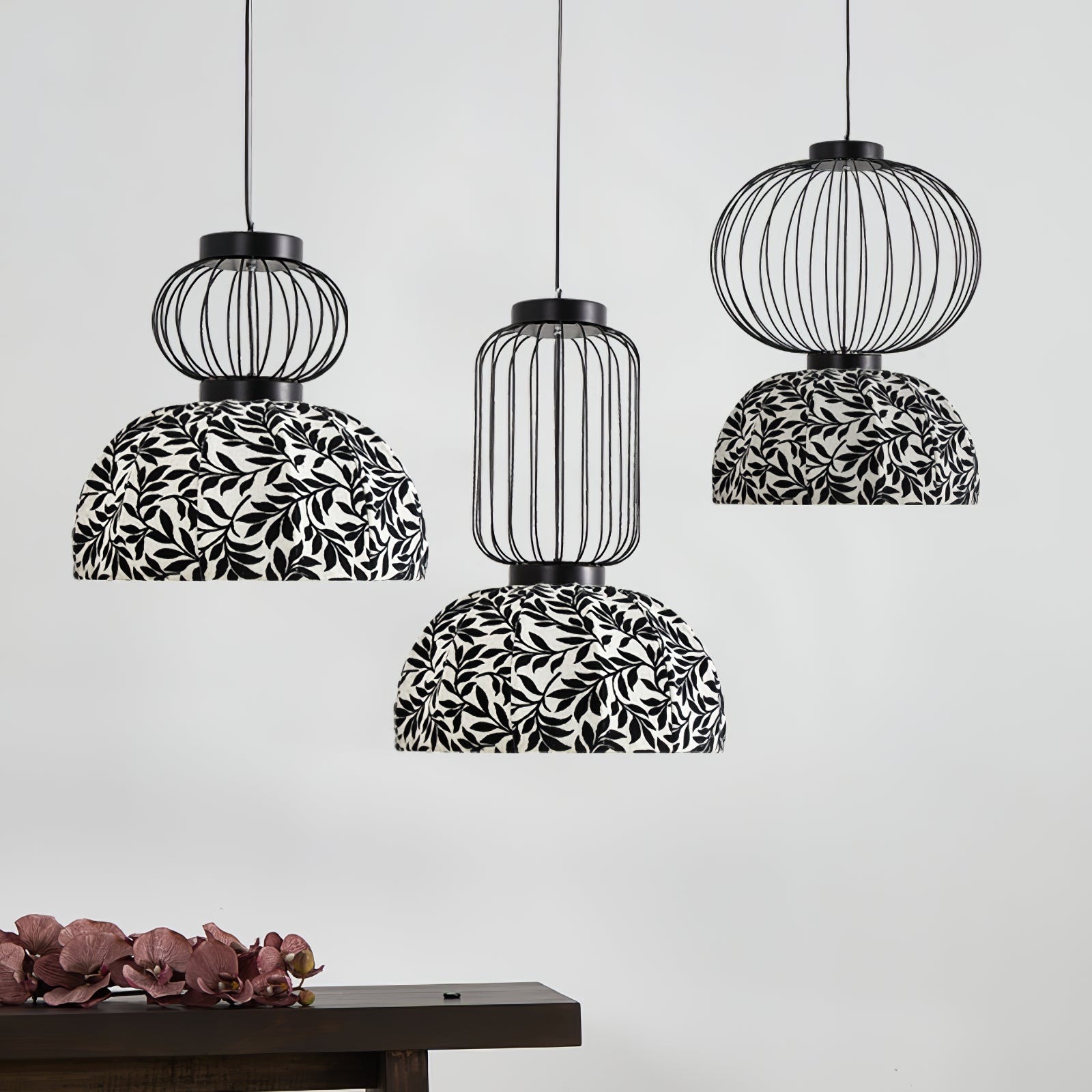 Forge Industrielle Stoff-Pendelleuchte-Letslighting