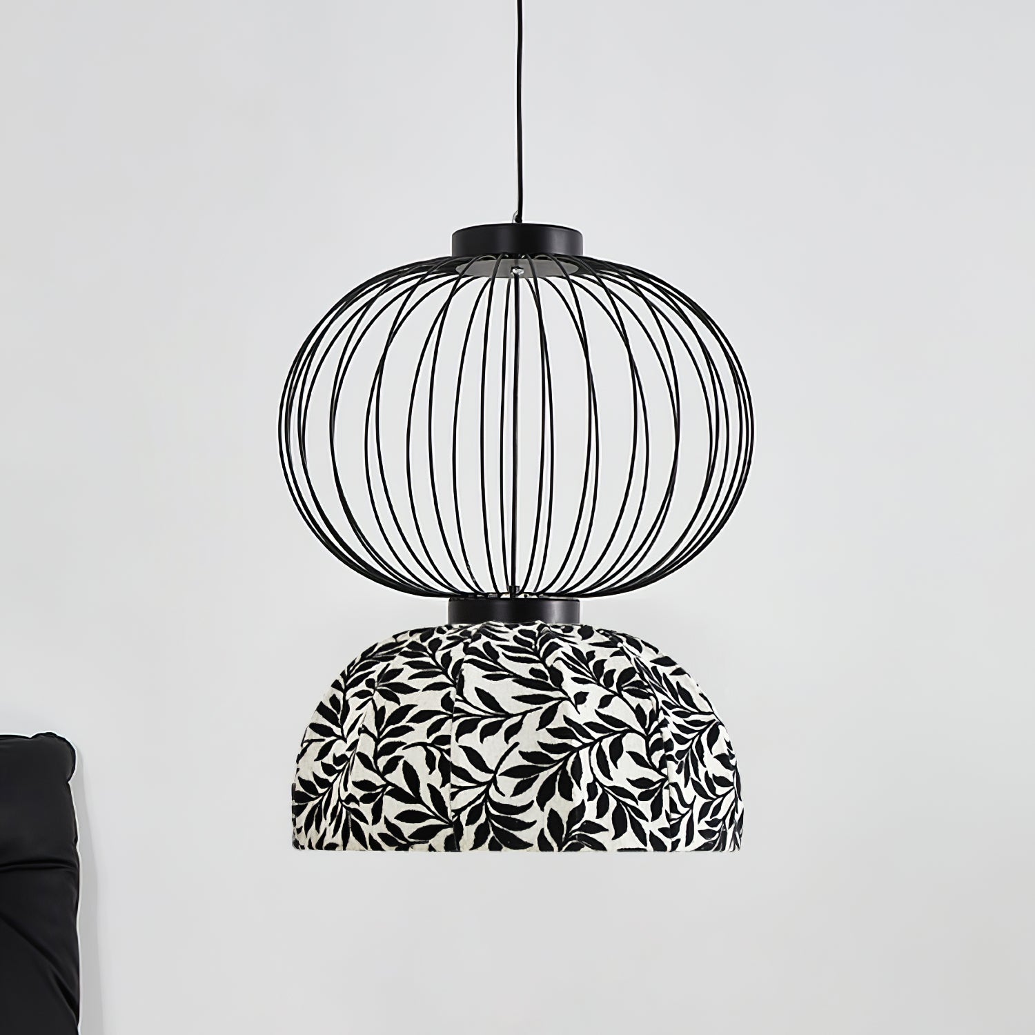 Forge Industrielle Stoff-Pendelleuchte-Letslighting