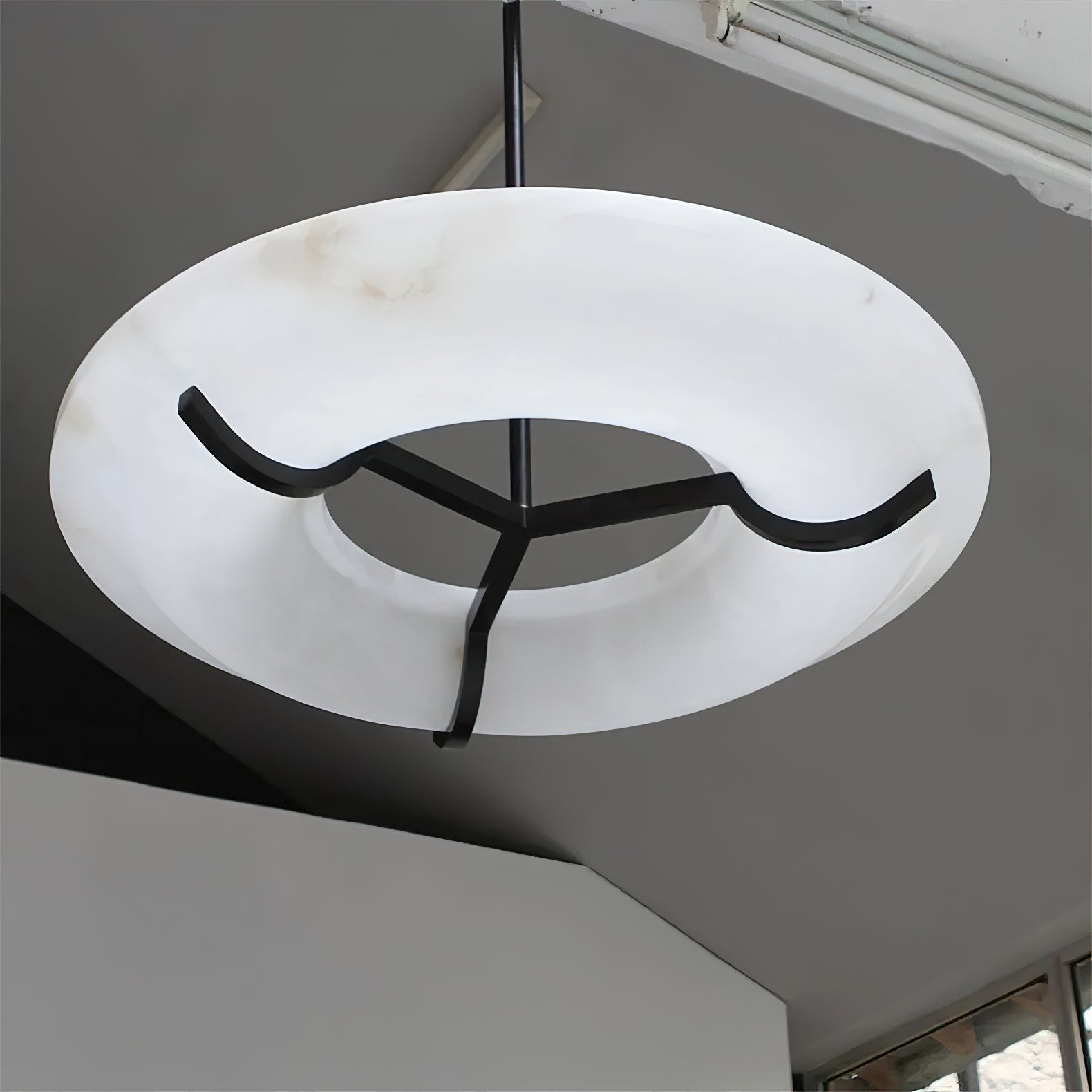 Eldorora Messing Alabaster Kronleuchter-Letslighting