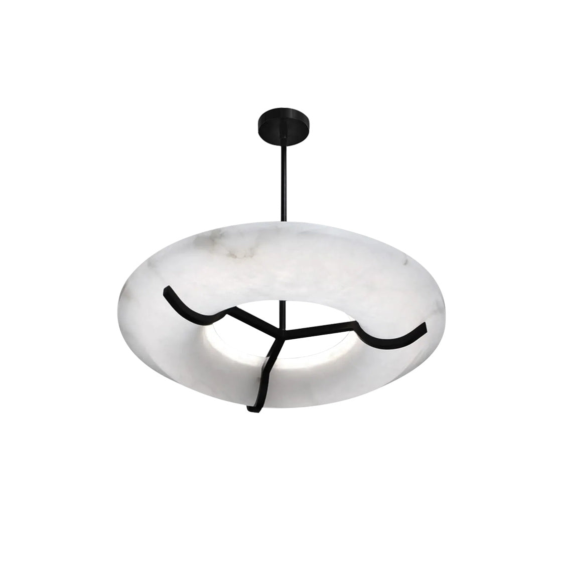 Eldorora Messing Alabaster Kronleuchter-Letslighting