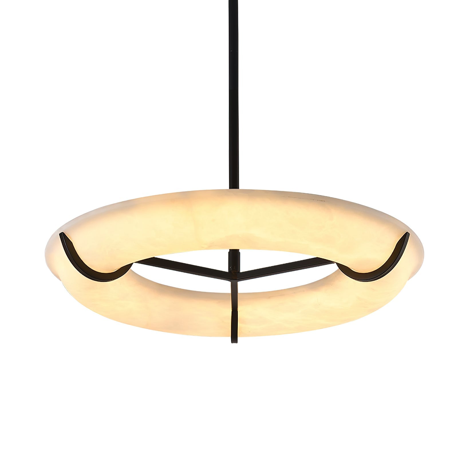 Eldorora Messing Alabaster Kronleuchter-Letslighting