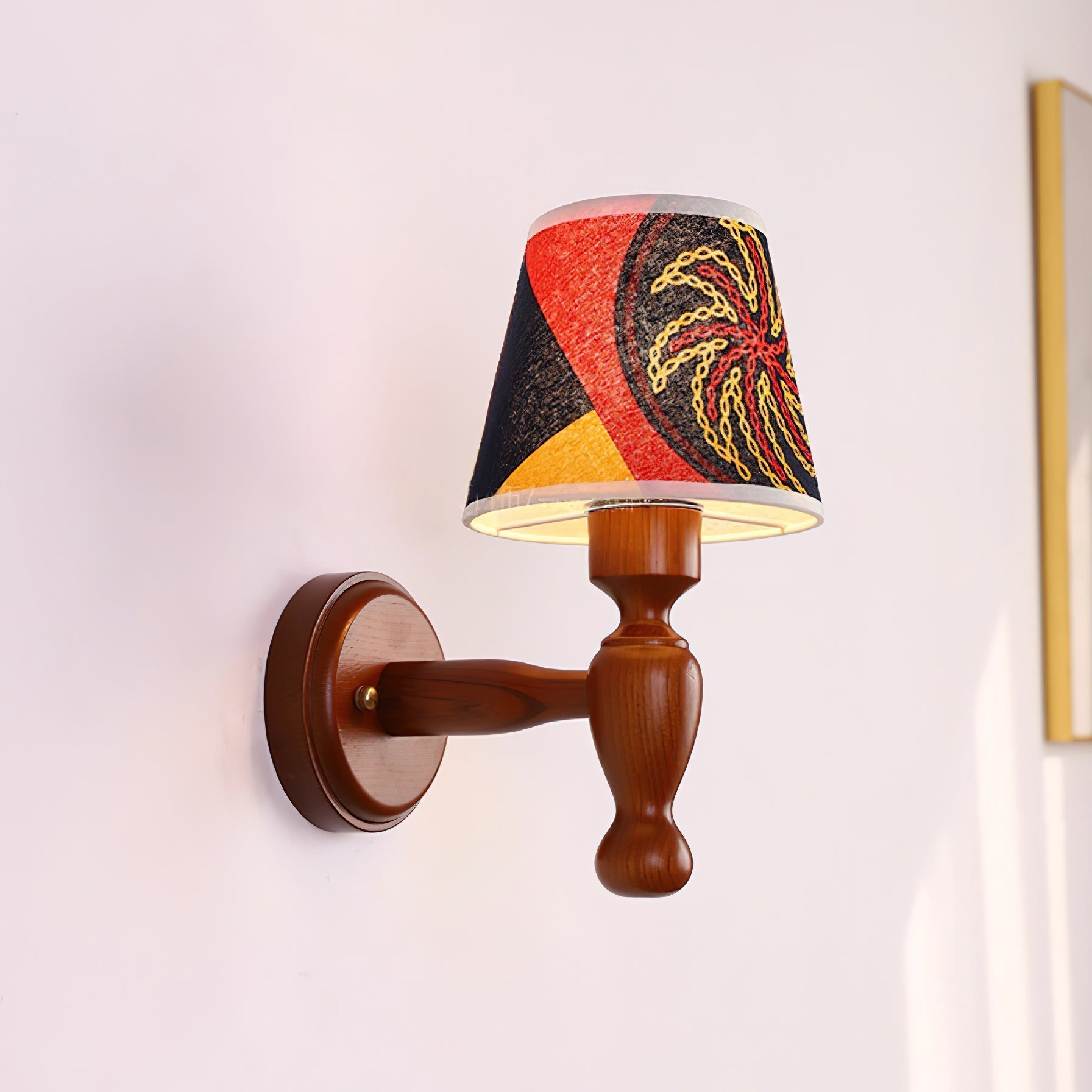 Mapleleaf Moderne Wandleuchte aus Holz-Letslighting