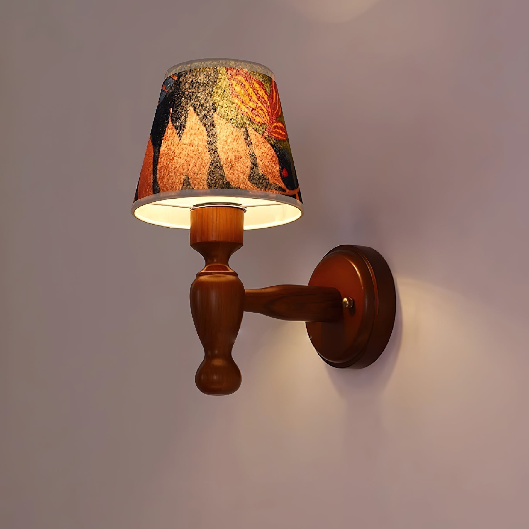 Mapleleaf Moderne Wandleuchte aus Holz-Letslighting