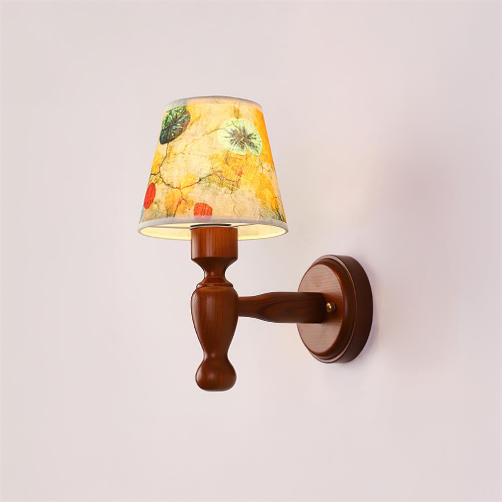 Mapleleaf Moderne Wandleuchte aus Holz-Letslighting