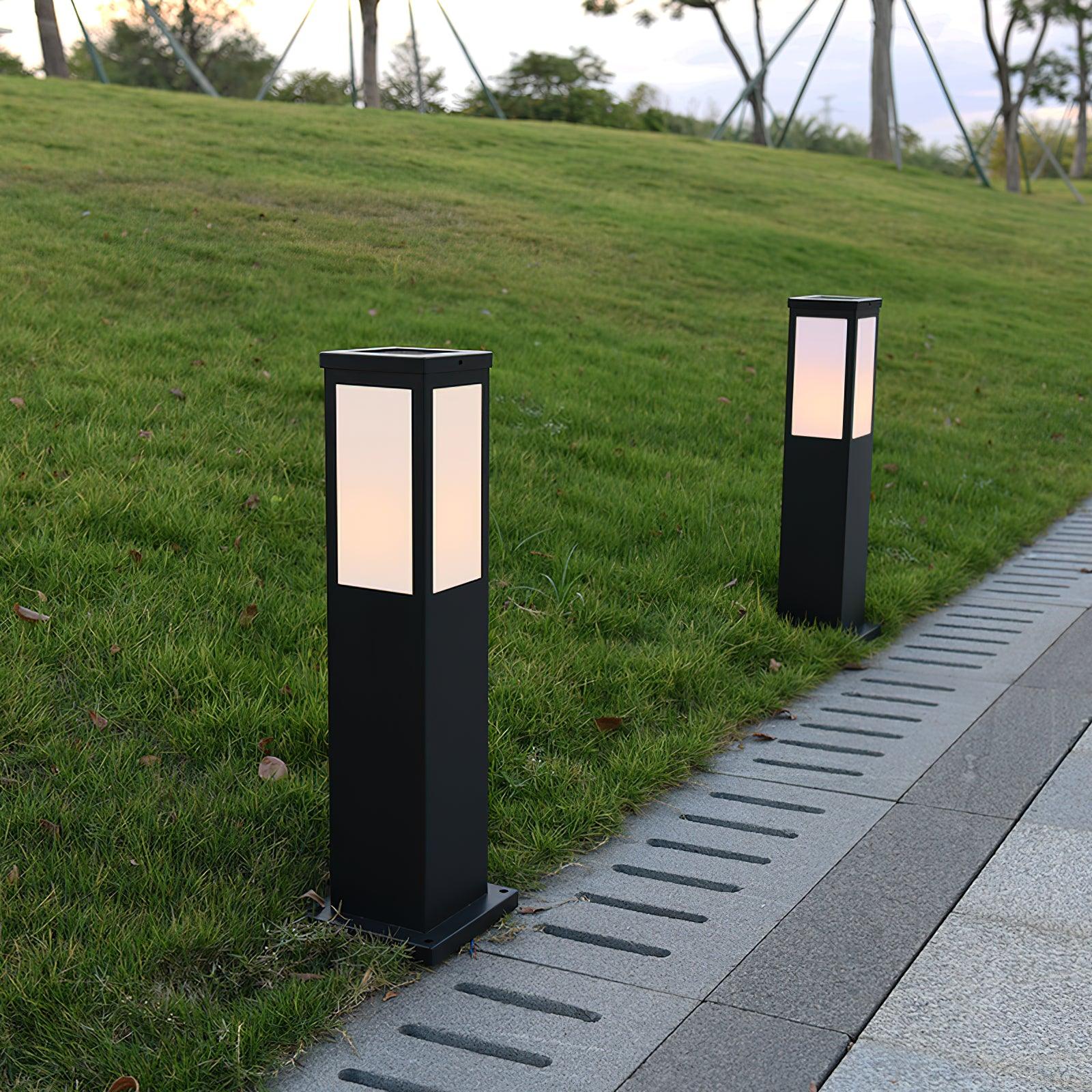 Leo Bollard Solar-Außenleuchte