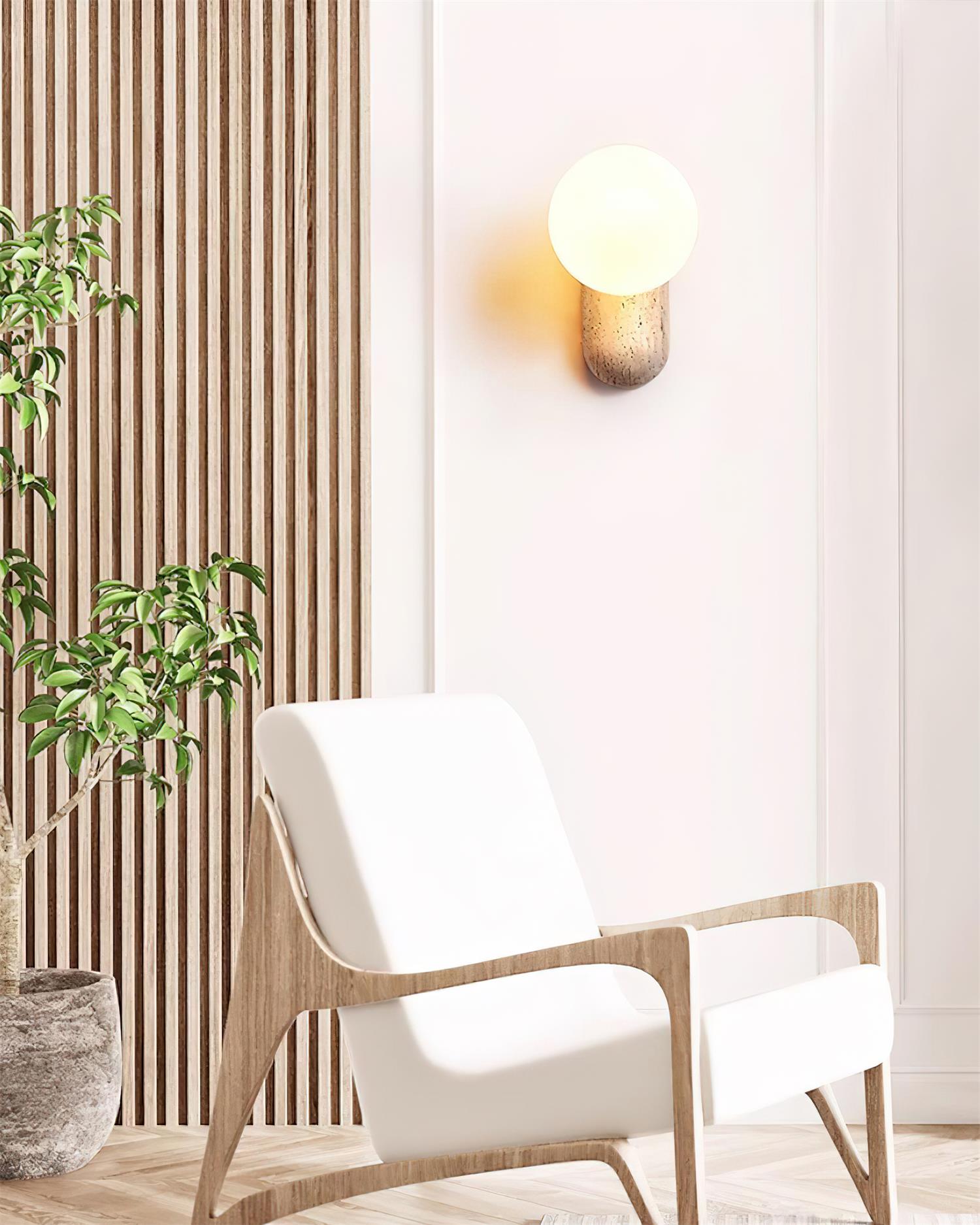 Ritta Wall Lamp Organic Serenity - Letslighting