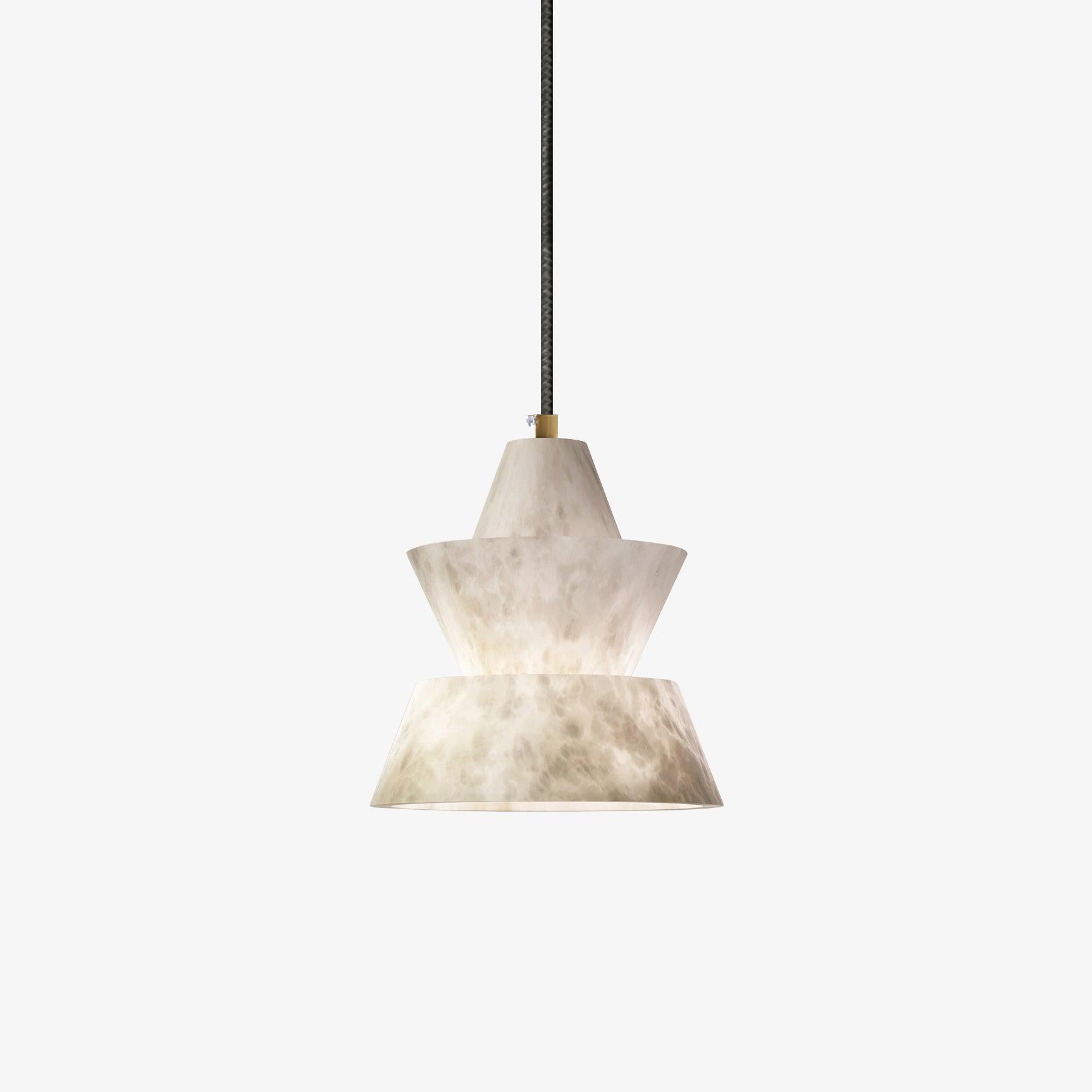 Strata Alabaster Pendant Light - Neutralighting