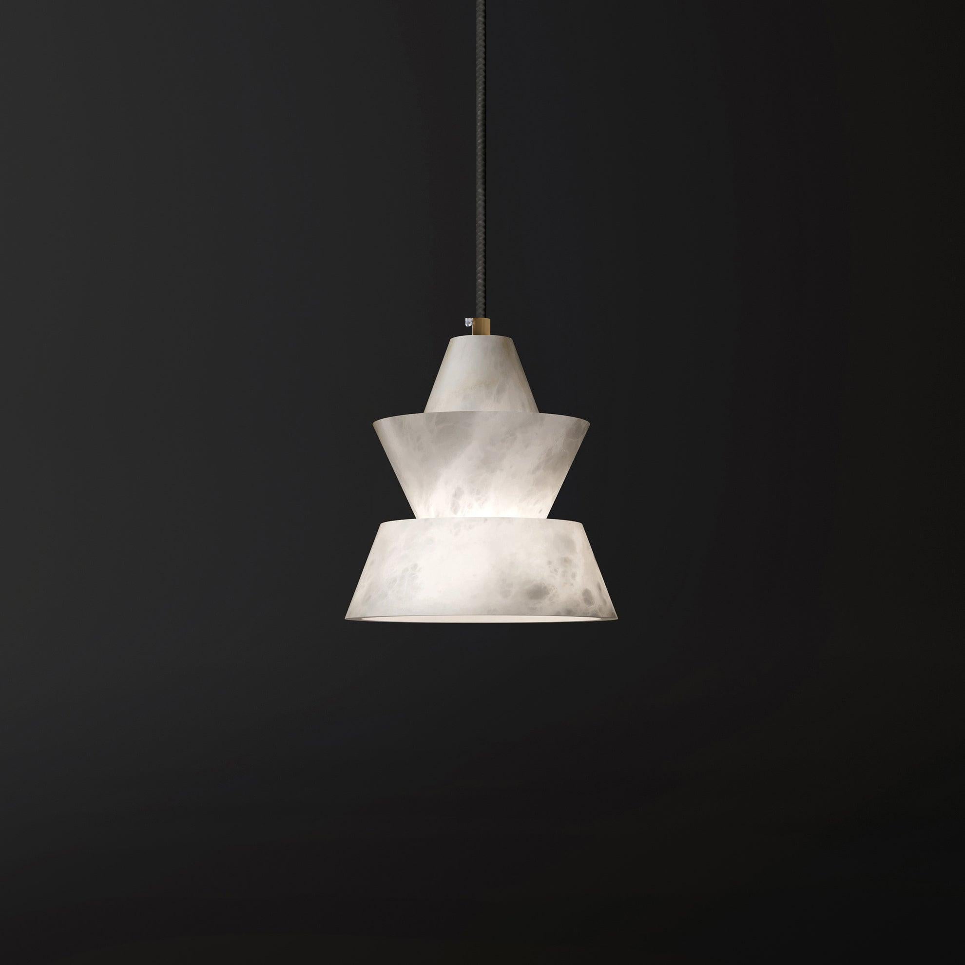 Strata Alabaster Pendant Light - Neutralighting