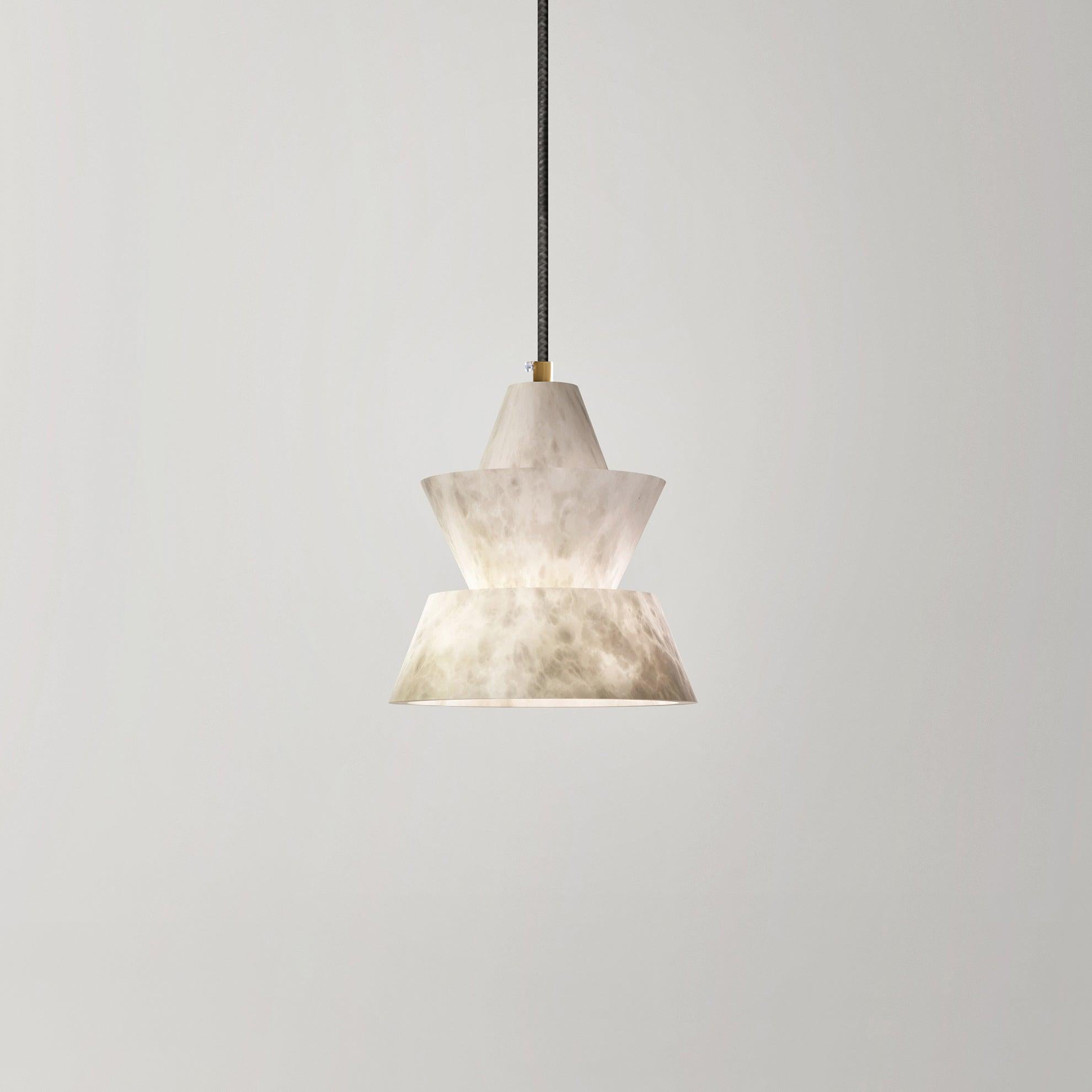 Strata Alabaster Pendant Light - Neutralighting