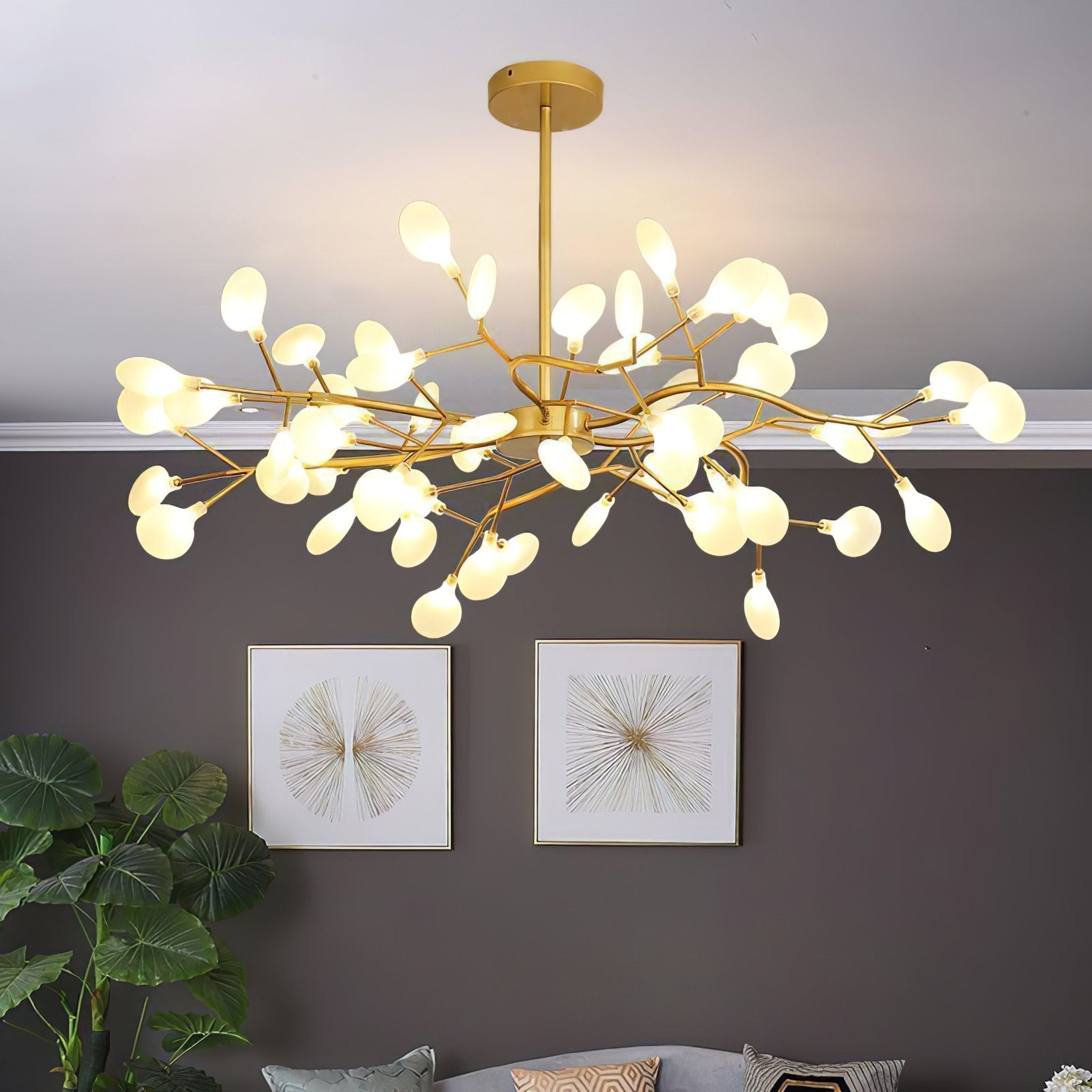 Lustra Eleganter Kronleuchter LED Firefly-Letslighting
