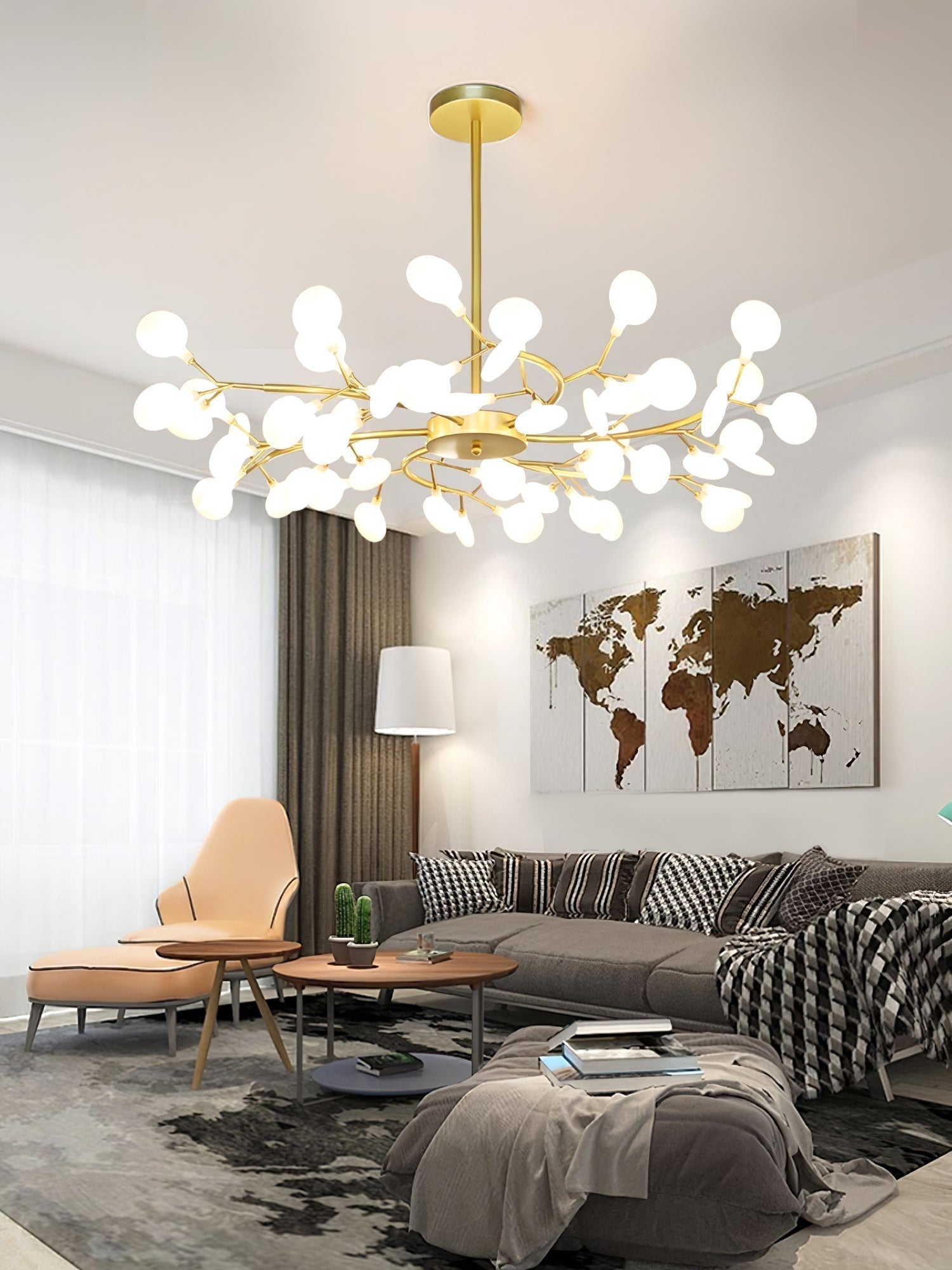 Lustra Eleganter Kronleuchter LED Firefly-Letslighting