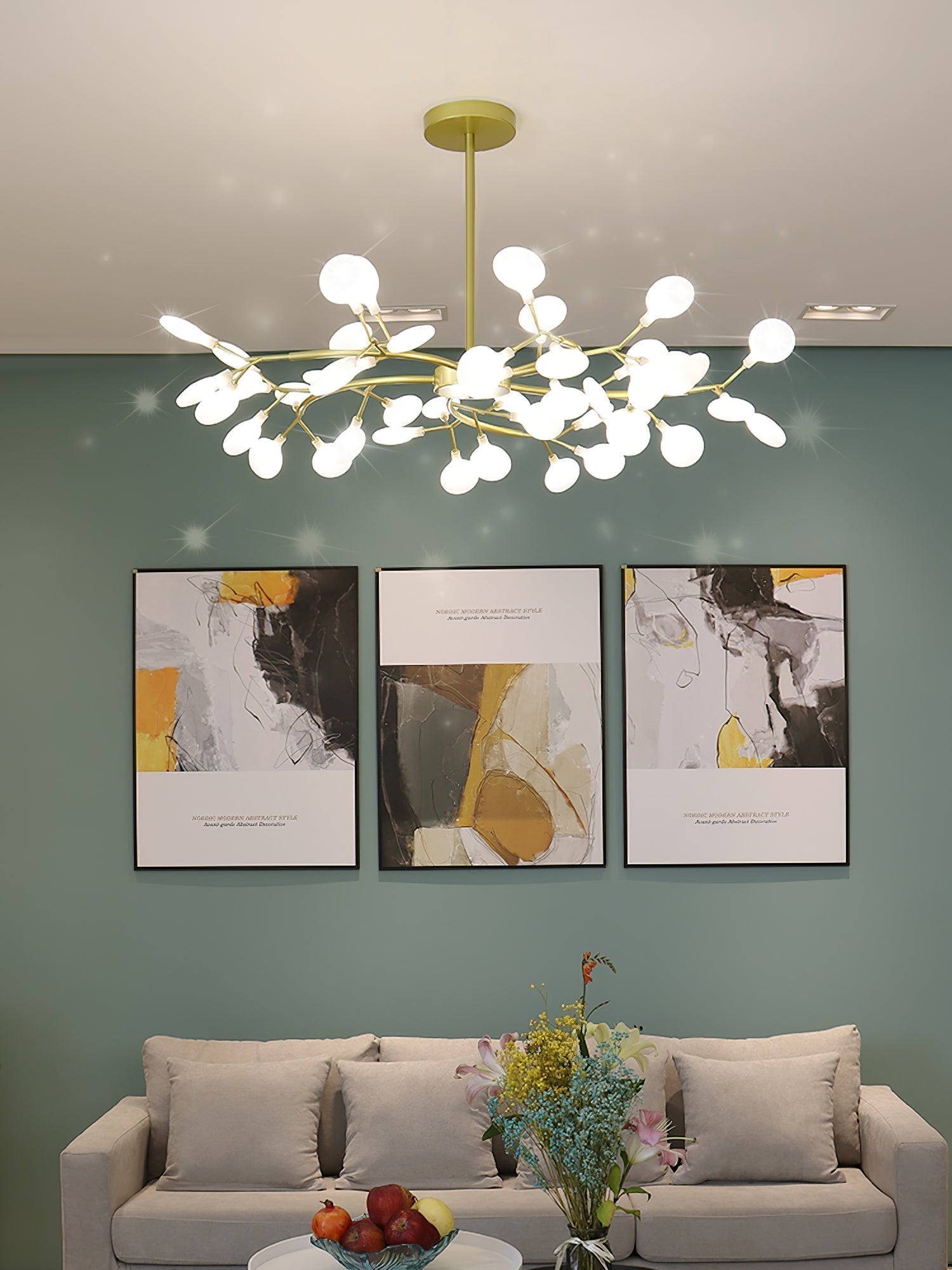 Lustra Eleganter Kronleuchter LED Firefly-Letslighting