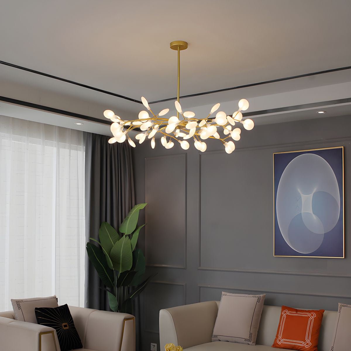 Lustra Eleganter Kronleuchter LED Firefly-Letslighting