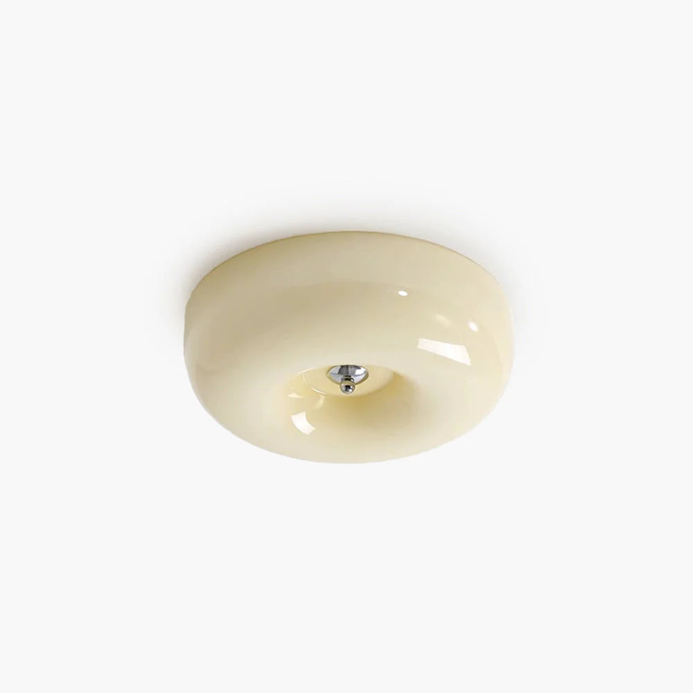 Valentina Vintage Design LED Deckenleuchte Glas Schlaf Arbeitszimmer