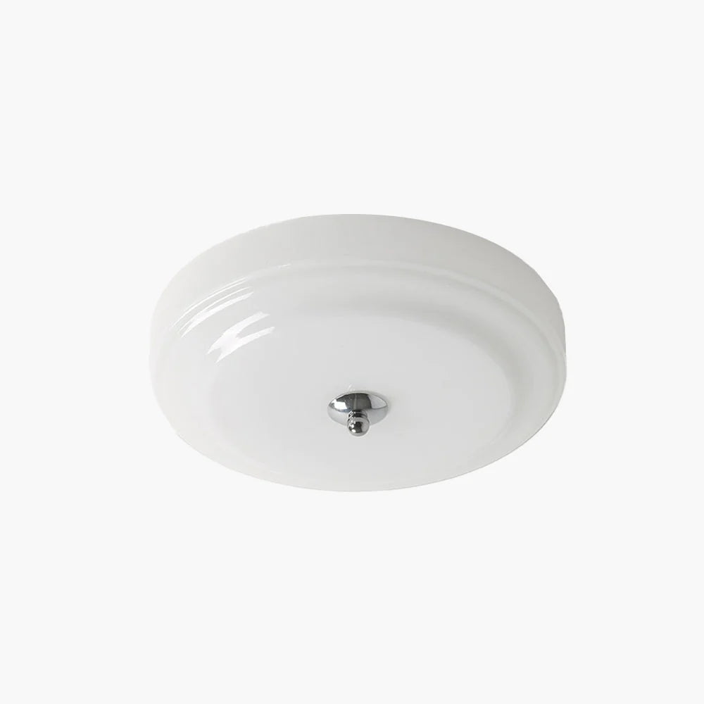 Valentina Design Deckenleuchte Metall Glas Weiß Schlaf Wohnzimmer