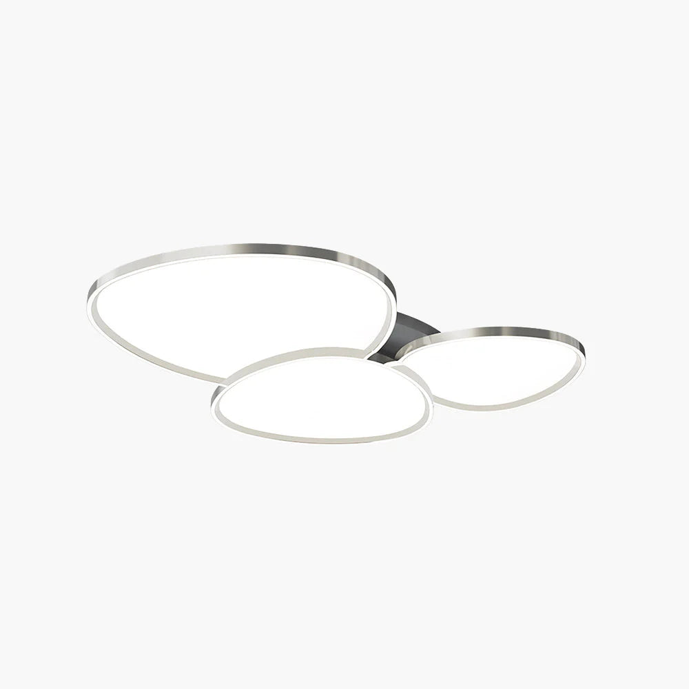 Arisha Modern LED Deckenleuchte Weiß Metall Schlaf Wohnzimmer-Letslighting
