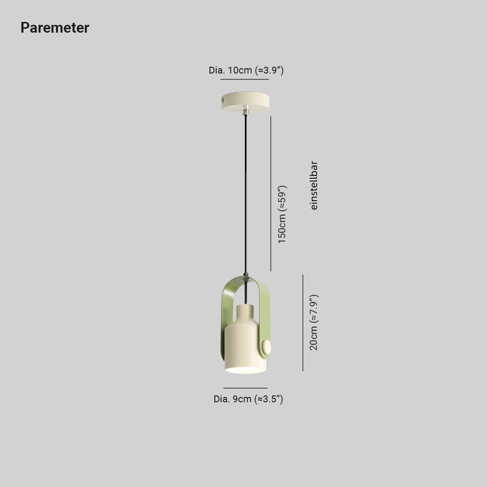 Valentina Modern LED Pendelleuchte Schwarz Metall Schlaf Wohnzimmer