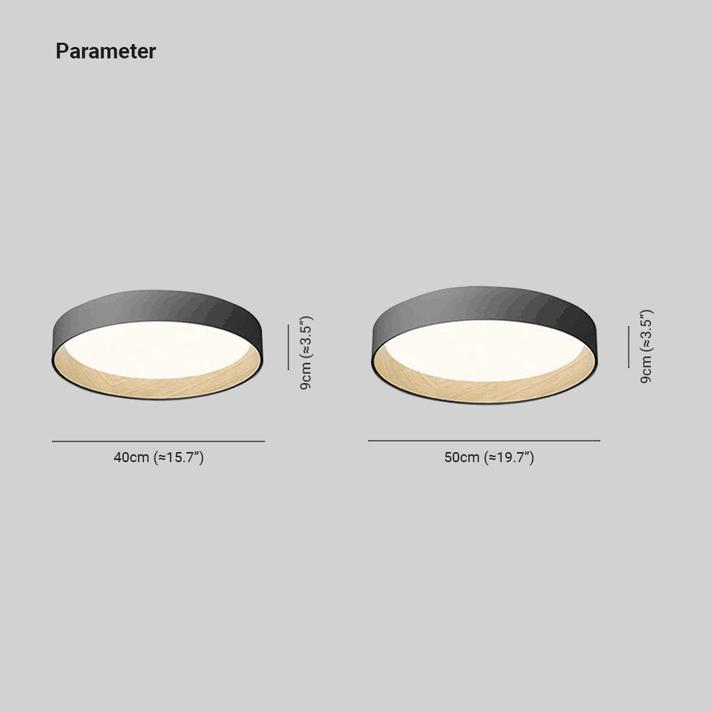 Arisha Modern LED Deckenleuchte Schwarz Metall Ess/Wohnzimmer