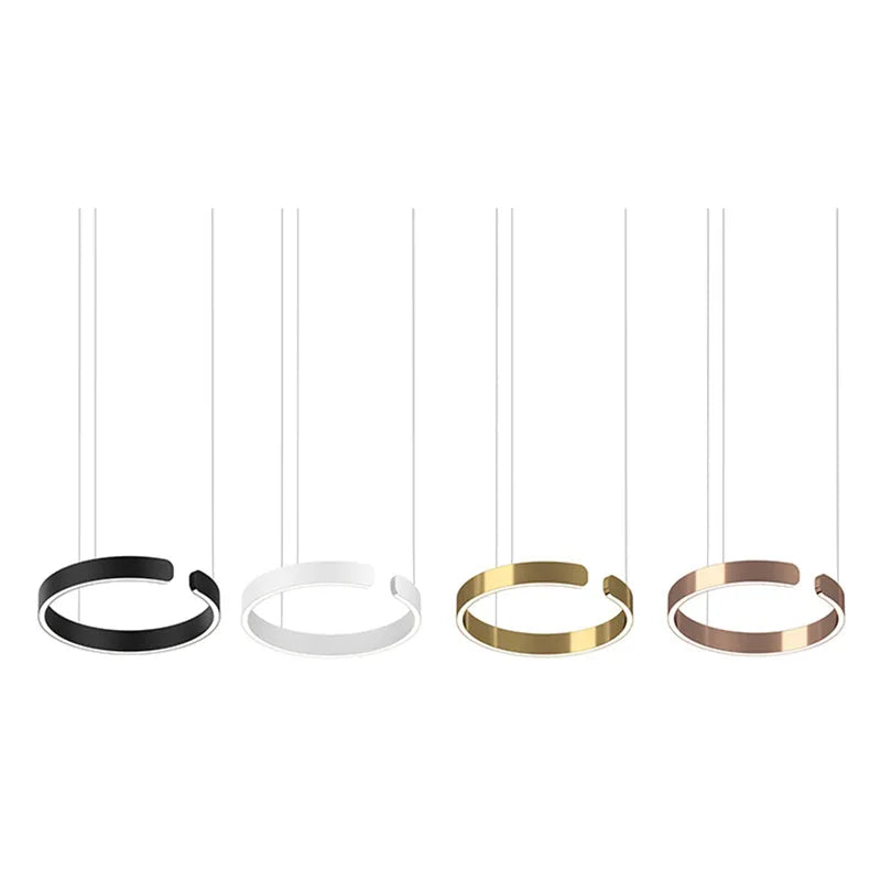 Arisha Luxus Minimalistische LED Ring-Pendelleuchte