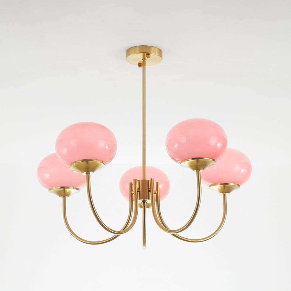 Valentina Modern Kugel LED Pendelleuchte Metall Glas Esstisch Wohnzimmer