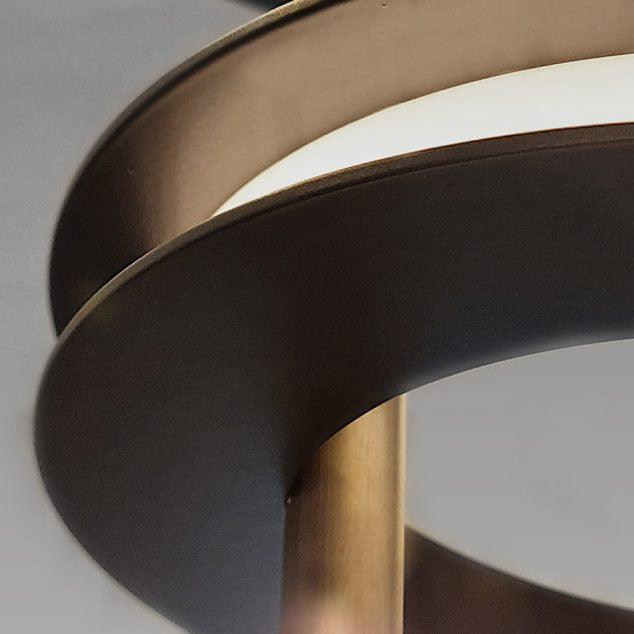 Aurora Kronleuchter Ring Lagen Minimalistisch-Letslighting